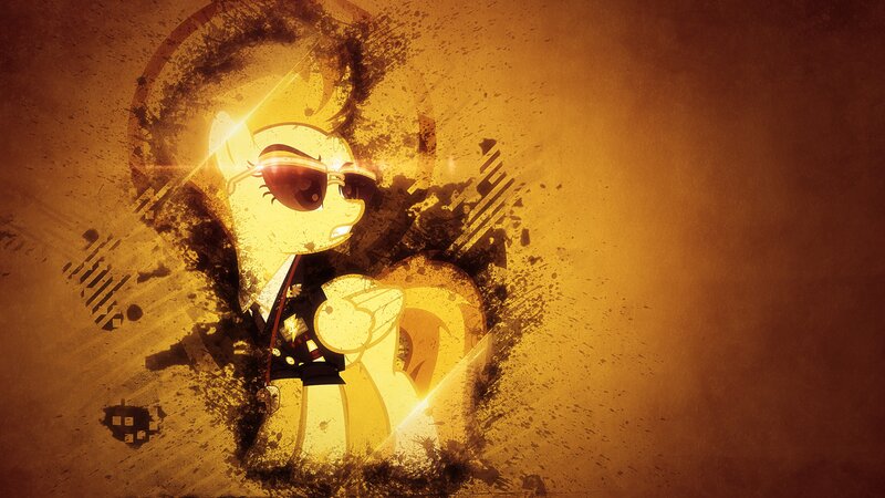 Pony Character in Sunglasses