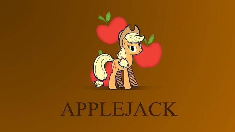 Pony Character with Apples