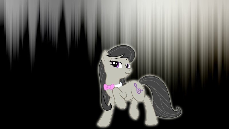 pony character with bow