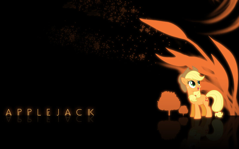Pony Character with Flames
