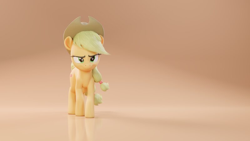 Pony Character with Hat