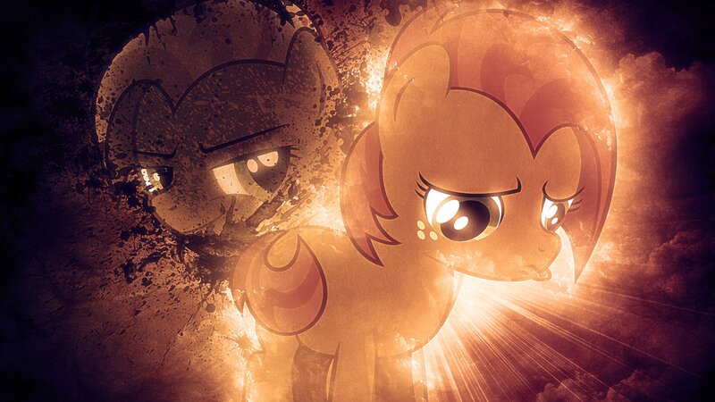 Pony Character with Shadow