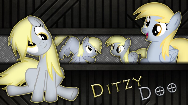 Pony Characters in a Row