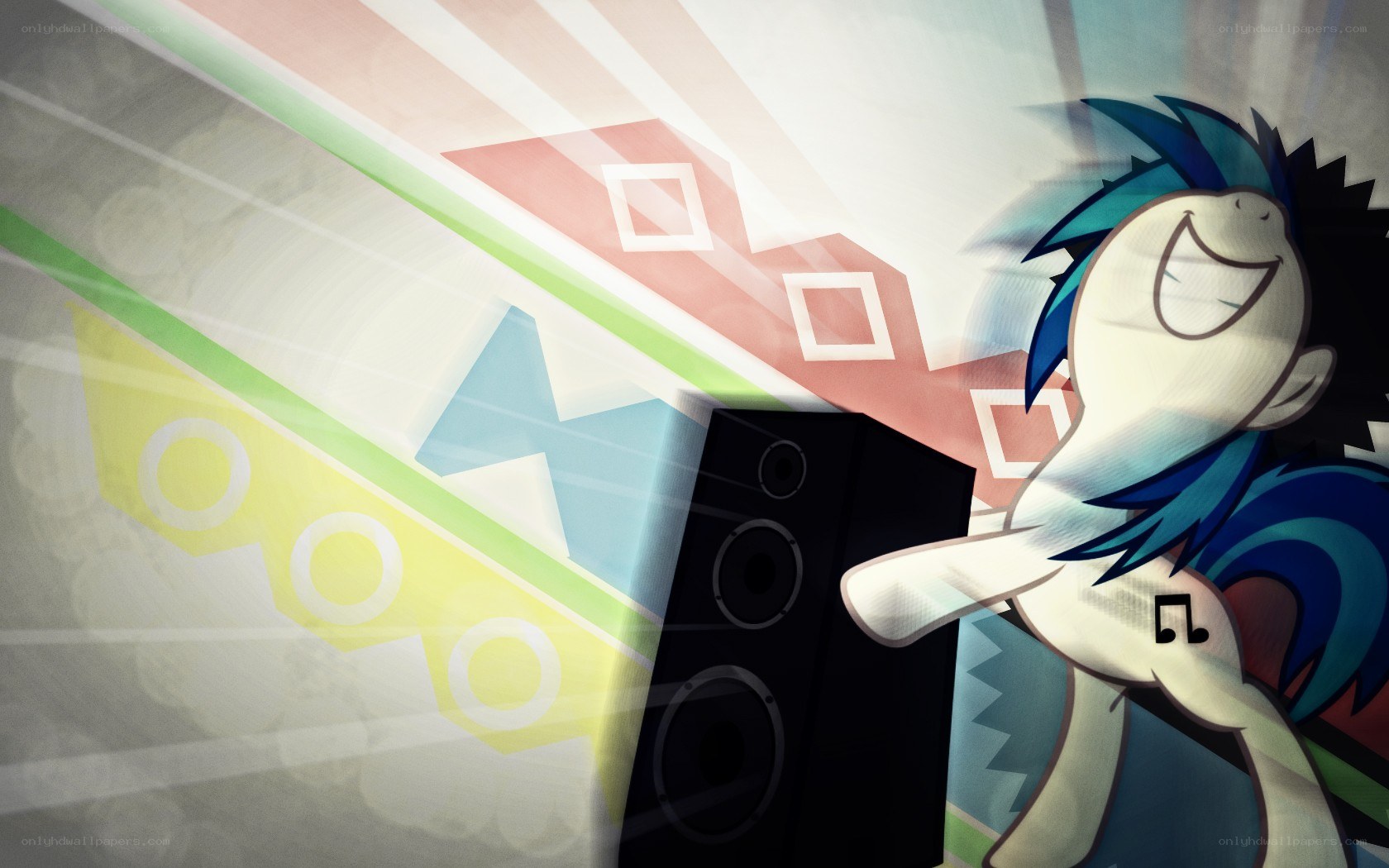 pony dancing to music