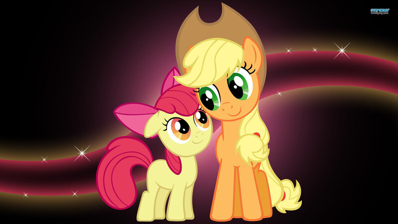 Pony Duo Hugging