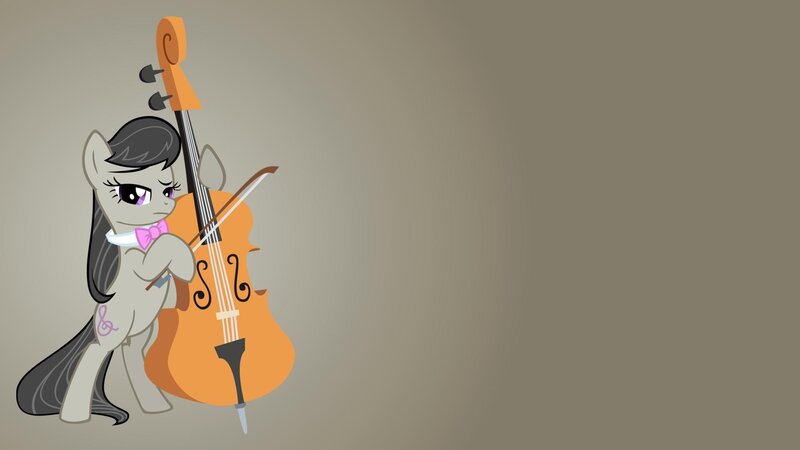 Pony Holding Cello