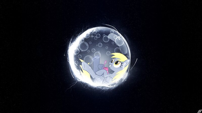 Pony in a Bubble — Black