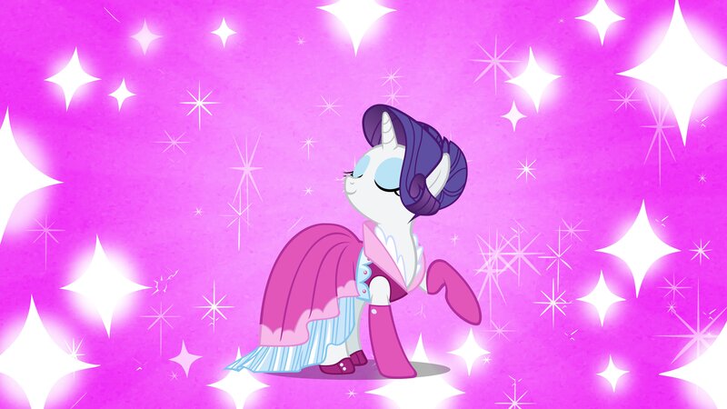 Pony in a Dress — Pink