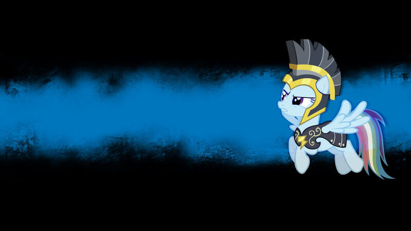 Pony in Armor — Blue