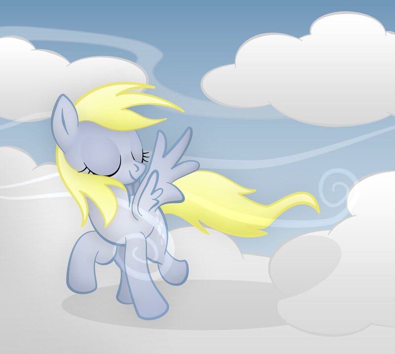 Pony in Clouds