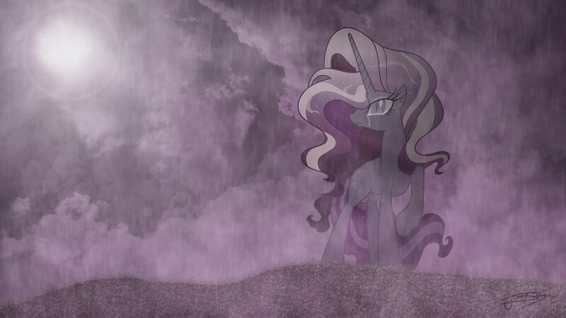 Pony in Purple Storm