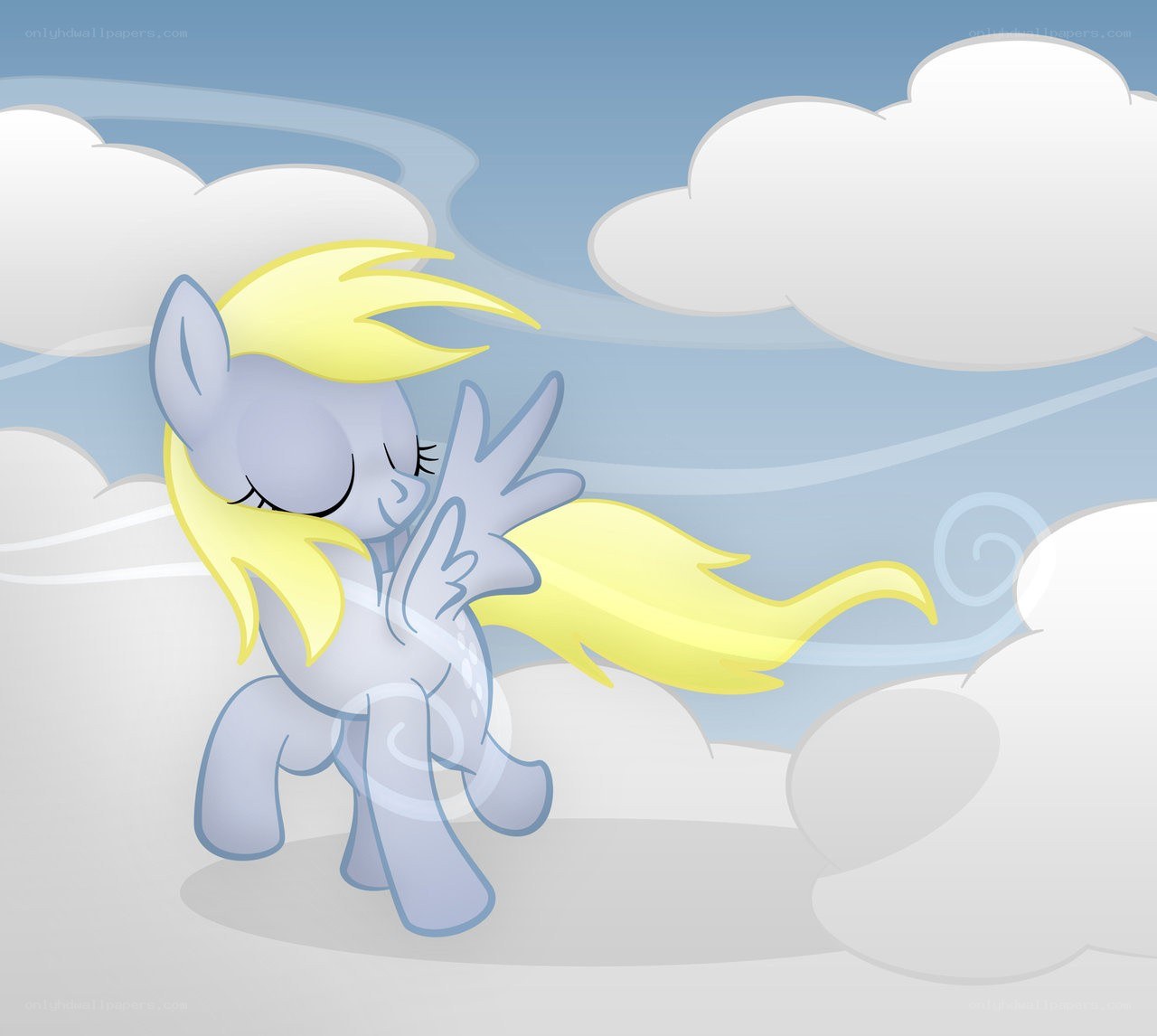pony in the clouds