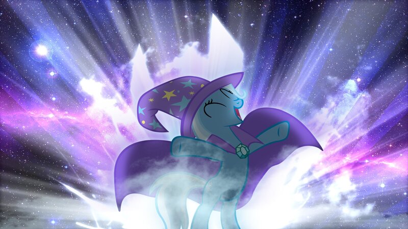 Pony in Wizard Hat