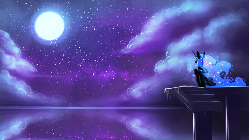 Pony on a Platform