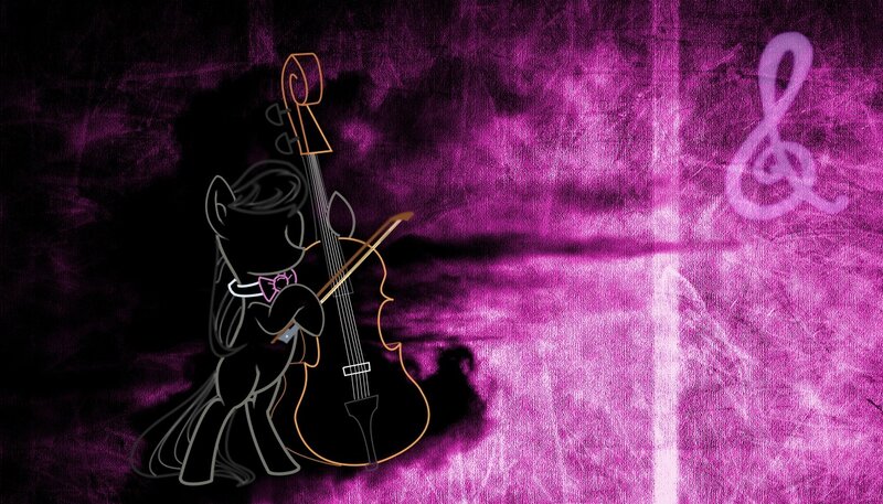 pony playing cello