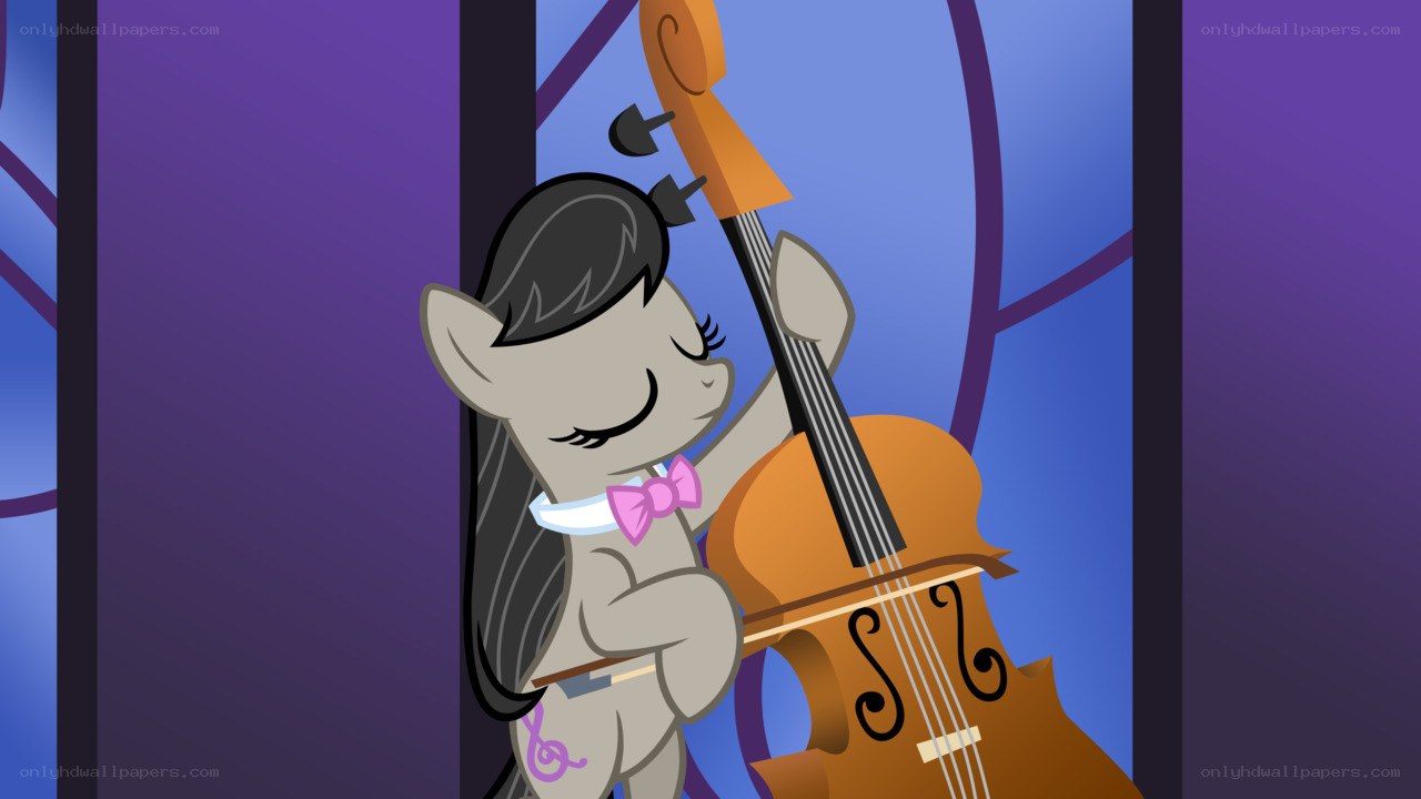 pony playing cello