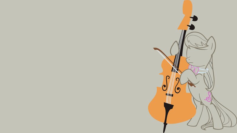 pony playing cello