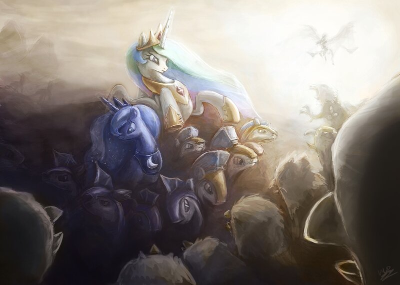 Pony Queen on Horse