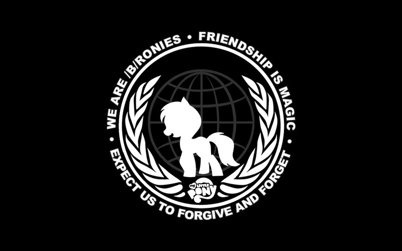 Pony Silhouette — Black