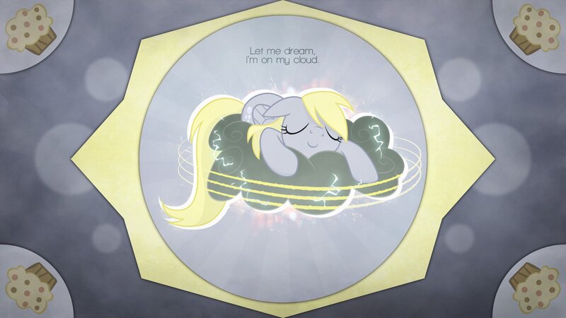 Pony Sleeping on Cloud