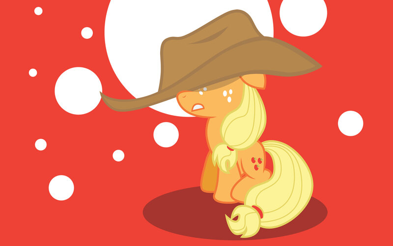 Pony Wearing Cowboy Hat
