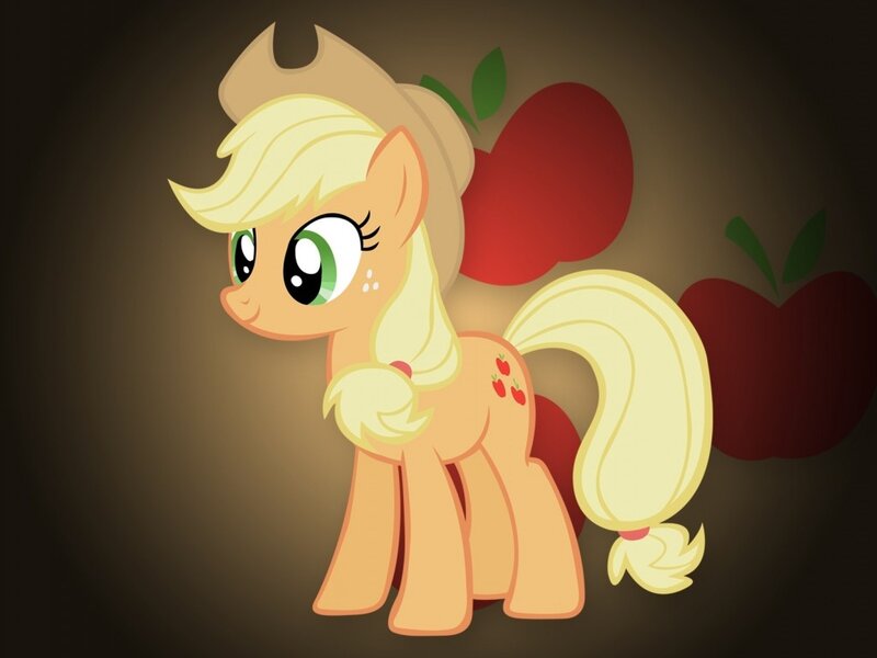 Pony with Blonde Hair — Yellow, Dramatic