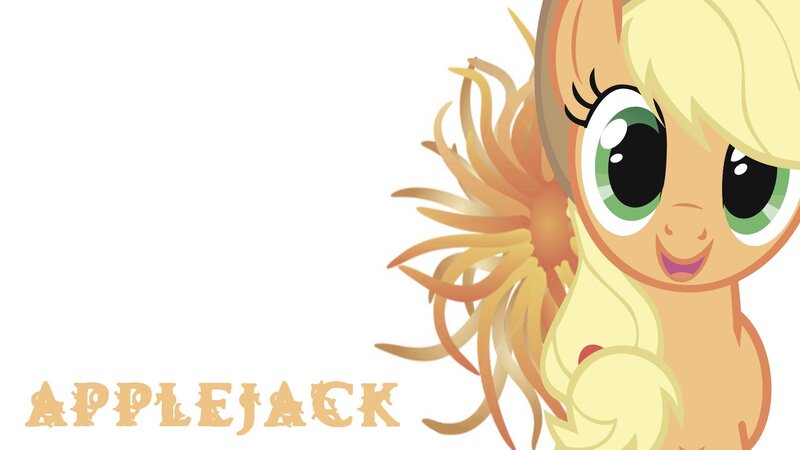 Pony with Blonde Hair — Yellow, Happy
