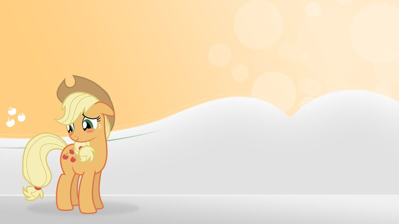 Pony with Blonde Hair — Yellow