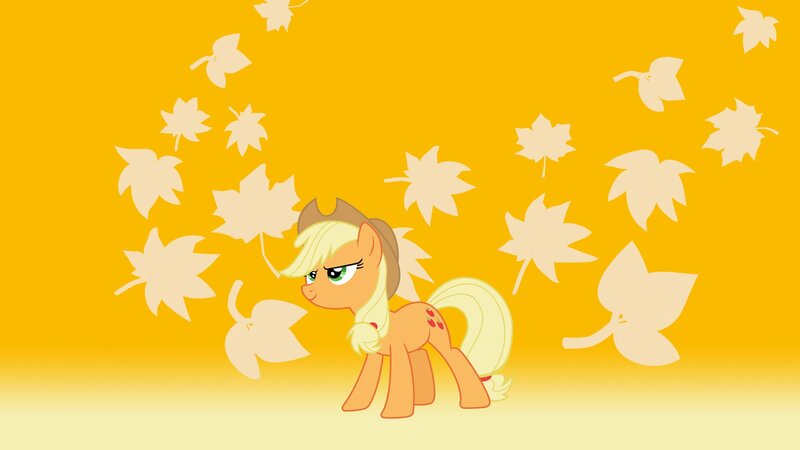 Pony with Blonde Mane — Yellow
