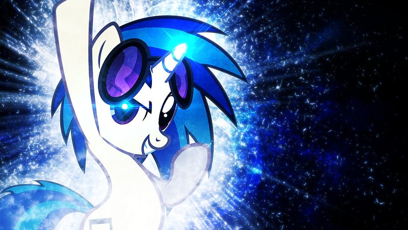Pony with Blue Hair — Dramatic