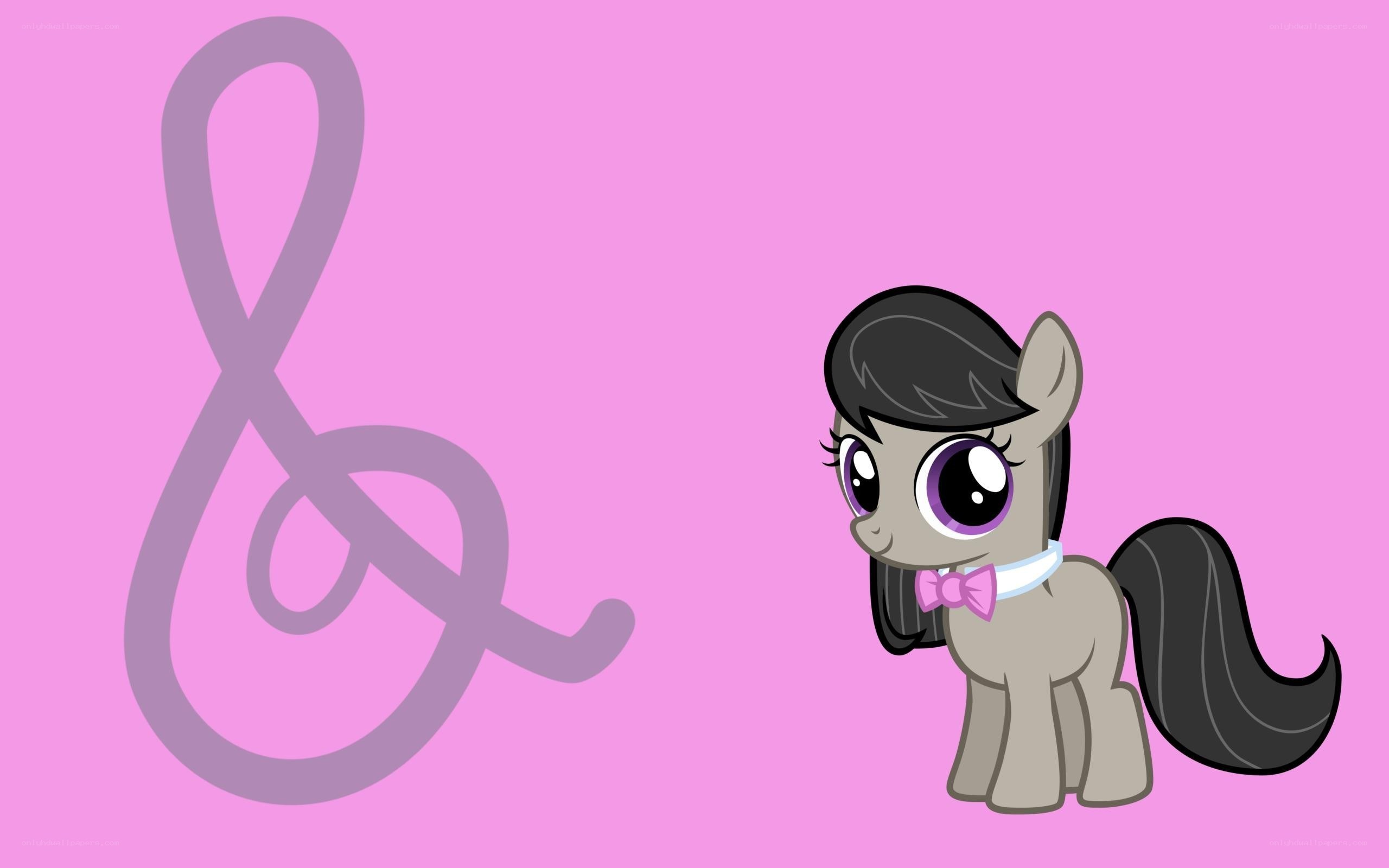 pony with bow tie