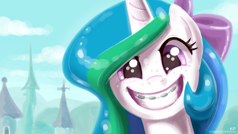 Pony with Braces