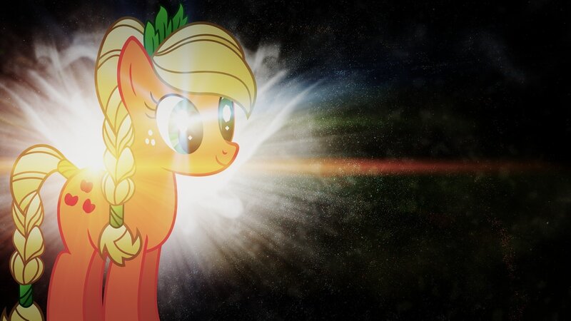 Pony with Braided Mane