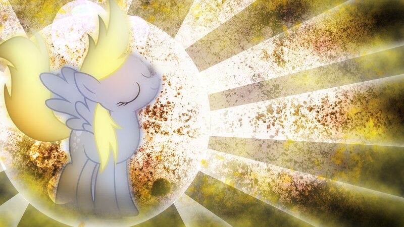 Pony with Closed Eyes — Yellow