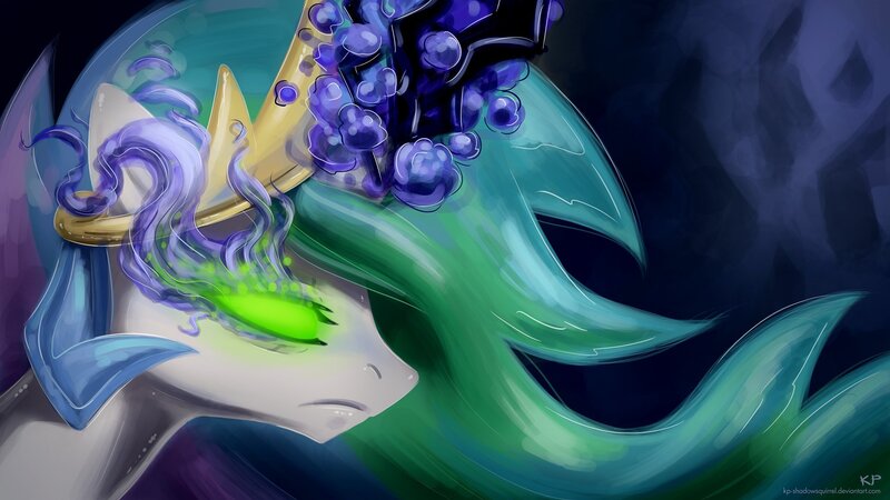 Pony with Glowing Eye