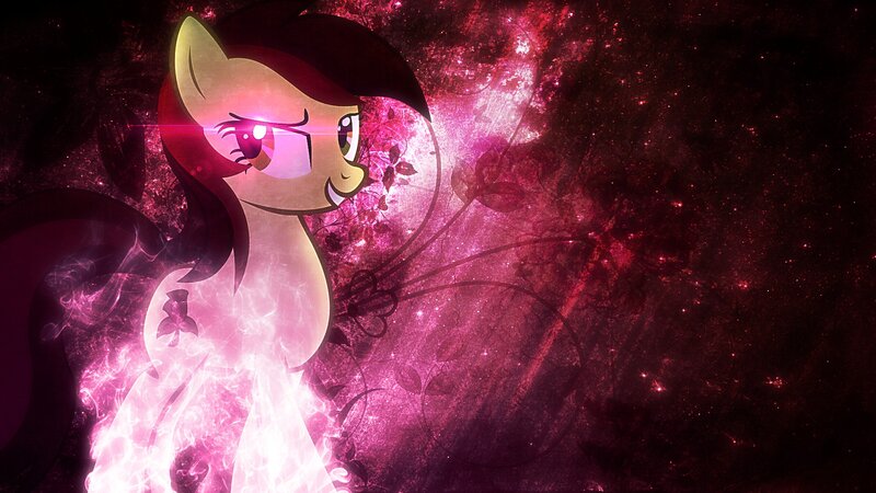 Pony with Glowing Eyes — Pink