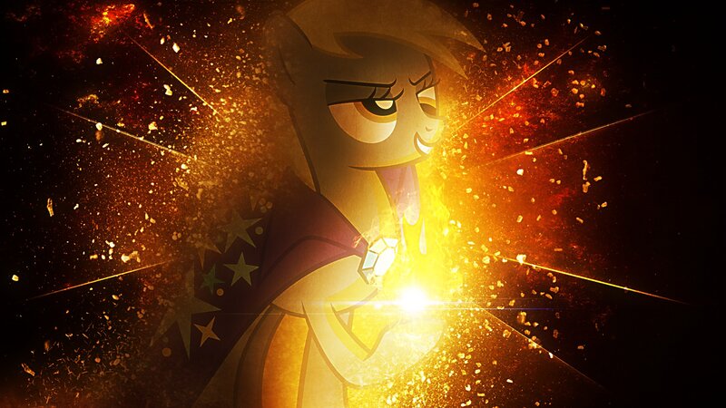 Pony with Glowing Gem