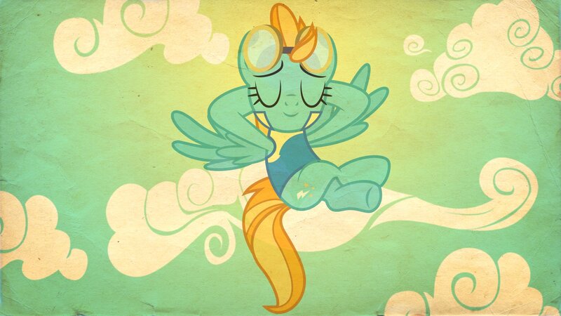 Pony with Goggles