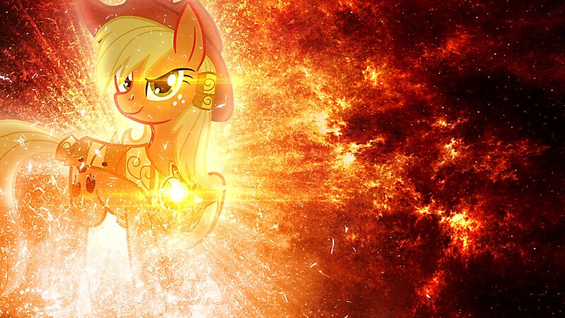 Pony with Golden Mane