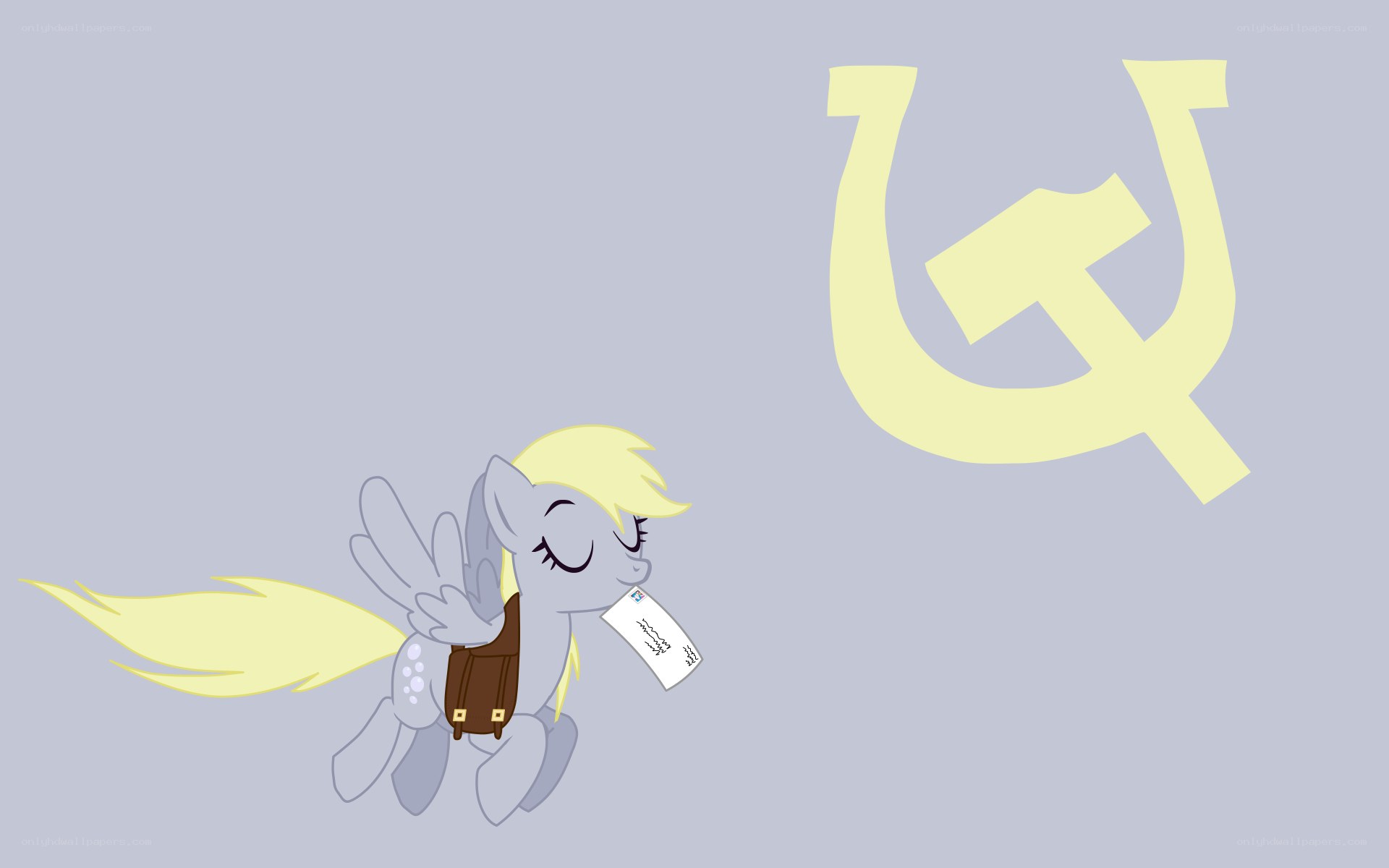 pony with hammer and sickle