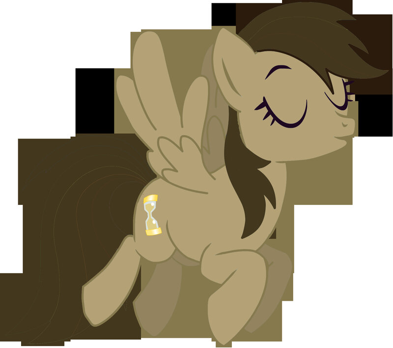 pony with hourglass cutie mark