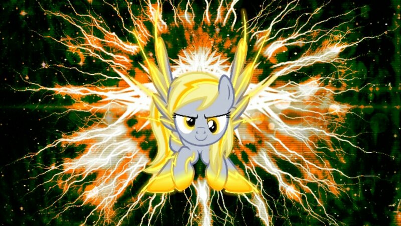 Pony with Lightning