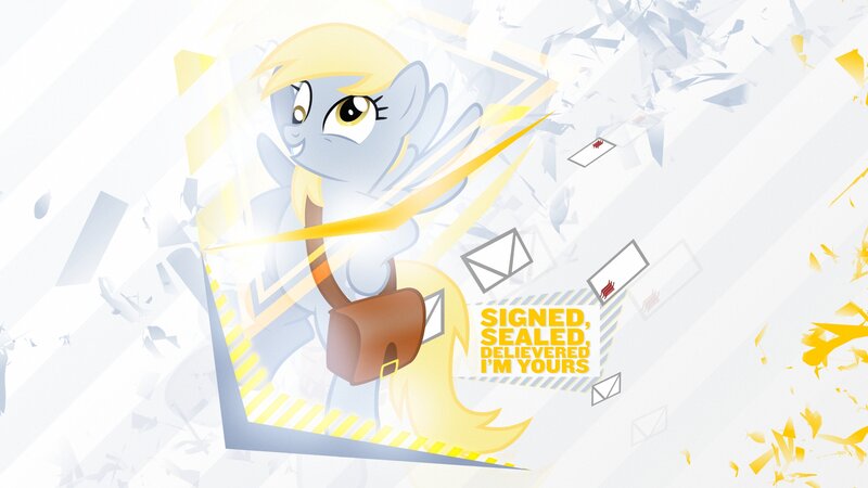 Pony with Mailbag