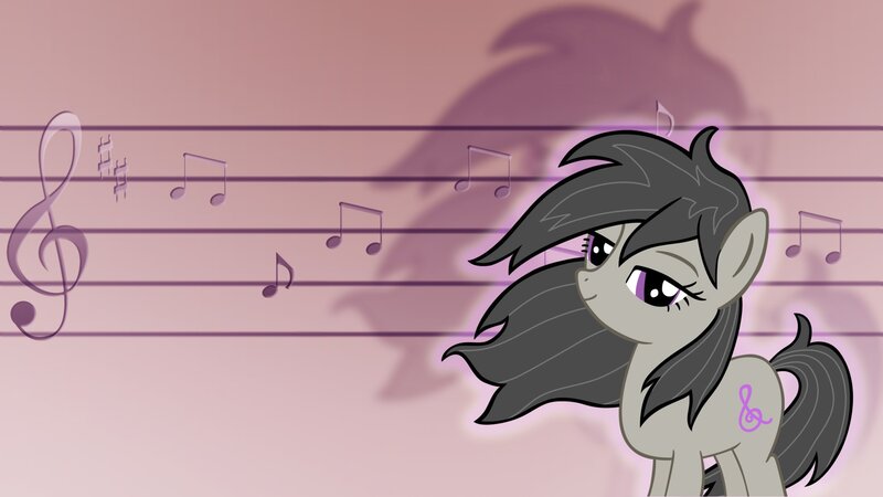 pony with musical notes