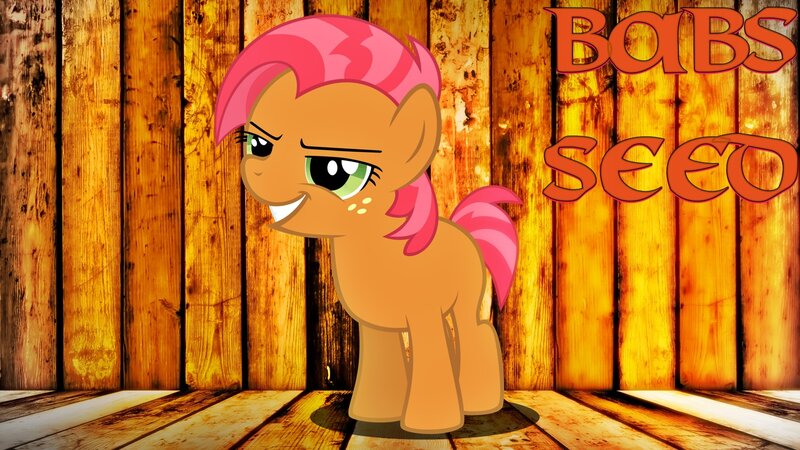 Pony with Pink Hair — Brown