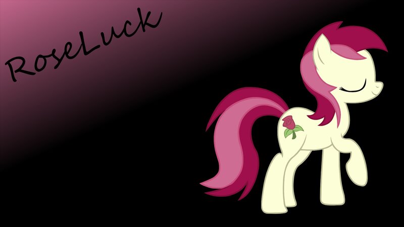 Pony with Pink Mane — White