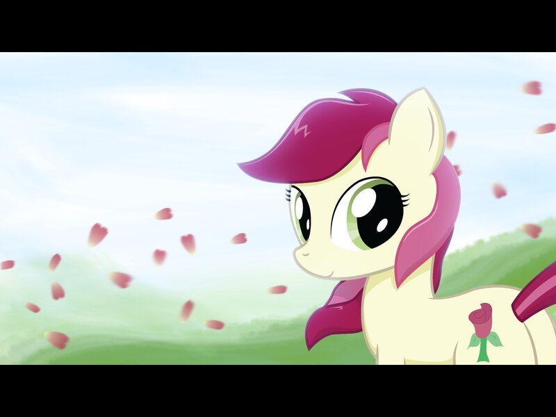Pony with Pink Mane — Yellow
