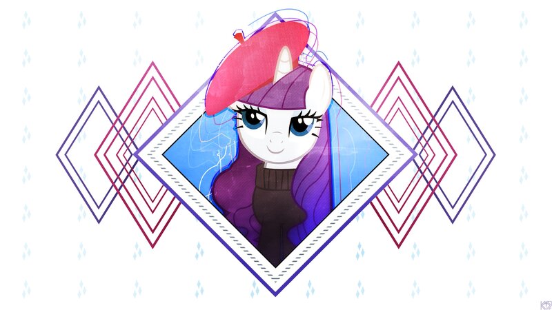 Pony with Purple Hair — Calm
