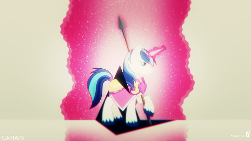 Pony with Spear