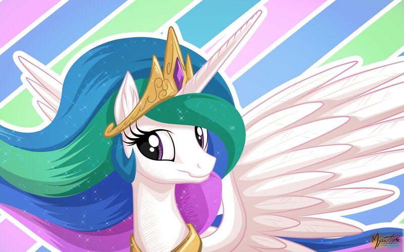 Pony with Wings and Crown